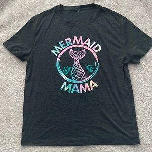 NWOT Mermaid mama TShirt